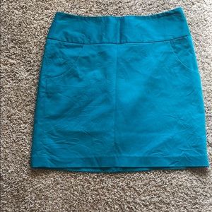 Never worn blue/teal mini skirt!